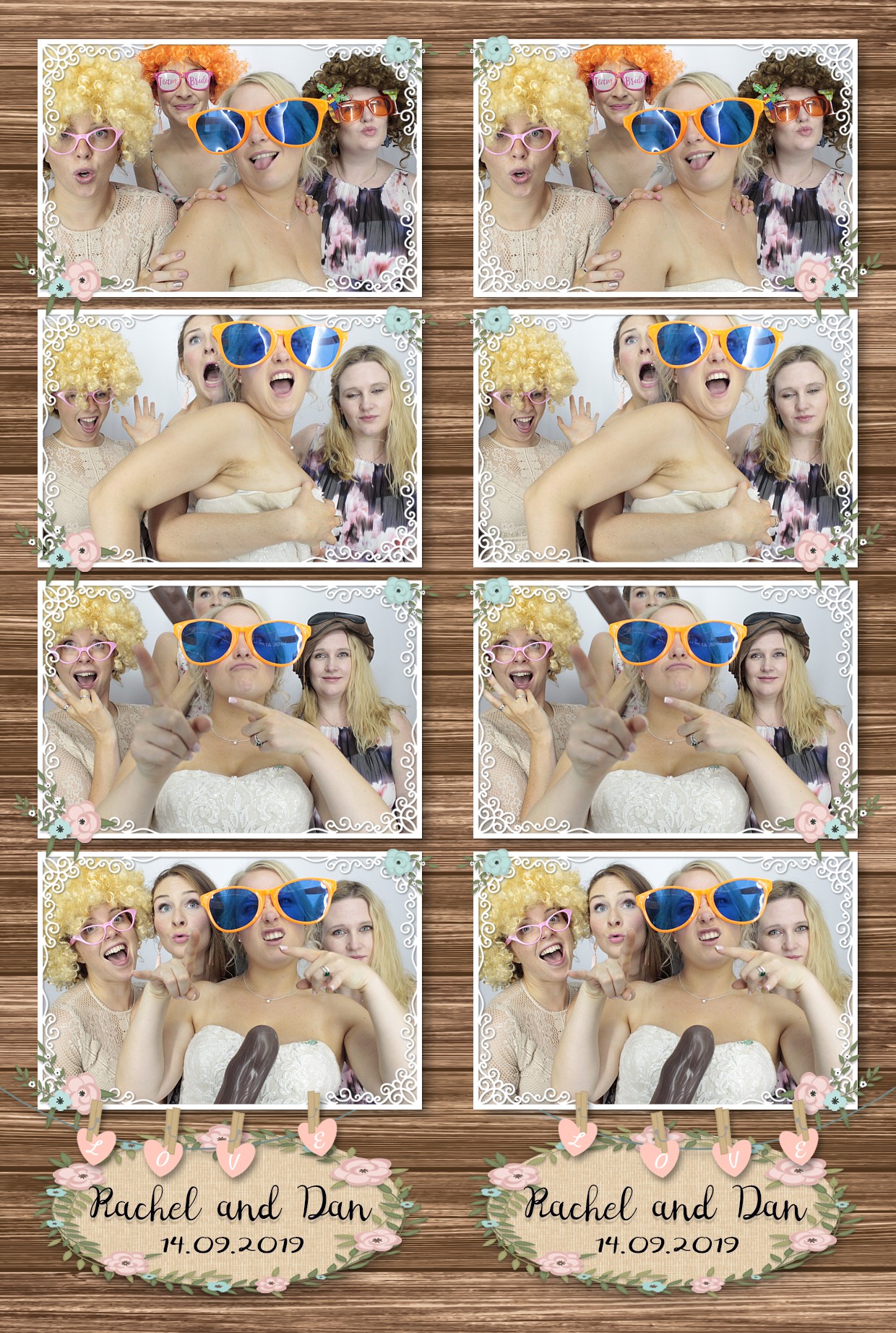 Rachel and Dan’s Wedding | View more photos from the event at gallery.myphotoboothexperience.co.uk/u/MyPhotoBoothExperienceLtd/Rachel-and-Dan’s-Wedding